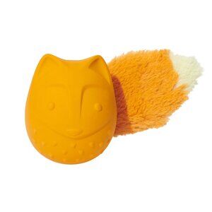 NWT, Bark Box Dog Toy FRANZ THE FOX, S/M - 0-50 lbs., Super Chewer, Orange